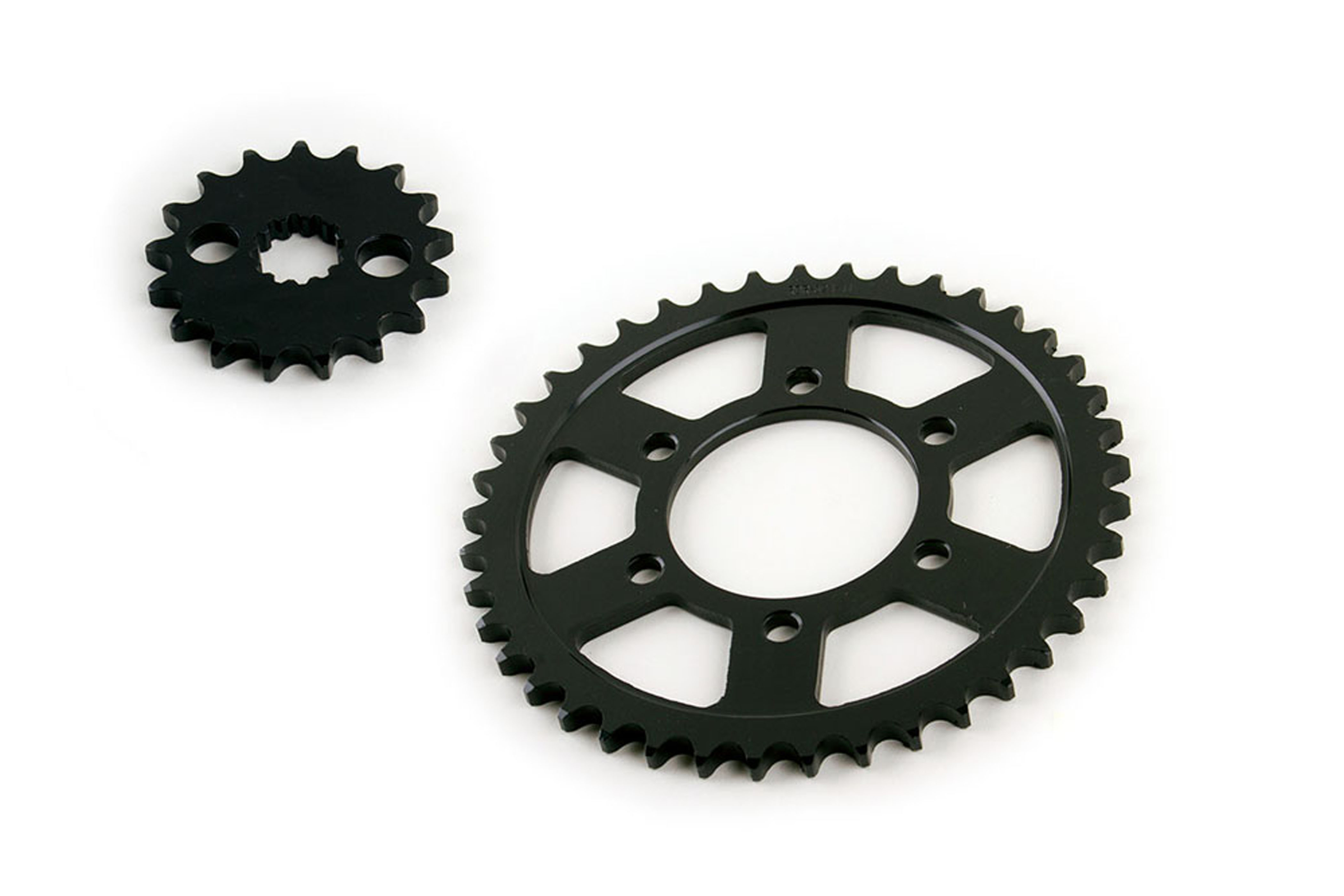 @N様 2000 2001 Kawasaki Ninja ZX-12R ZX1200A Front & Rear Sprockets 17