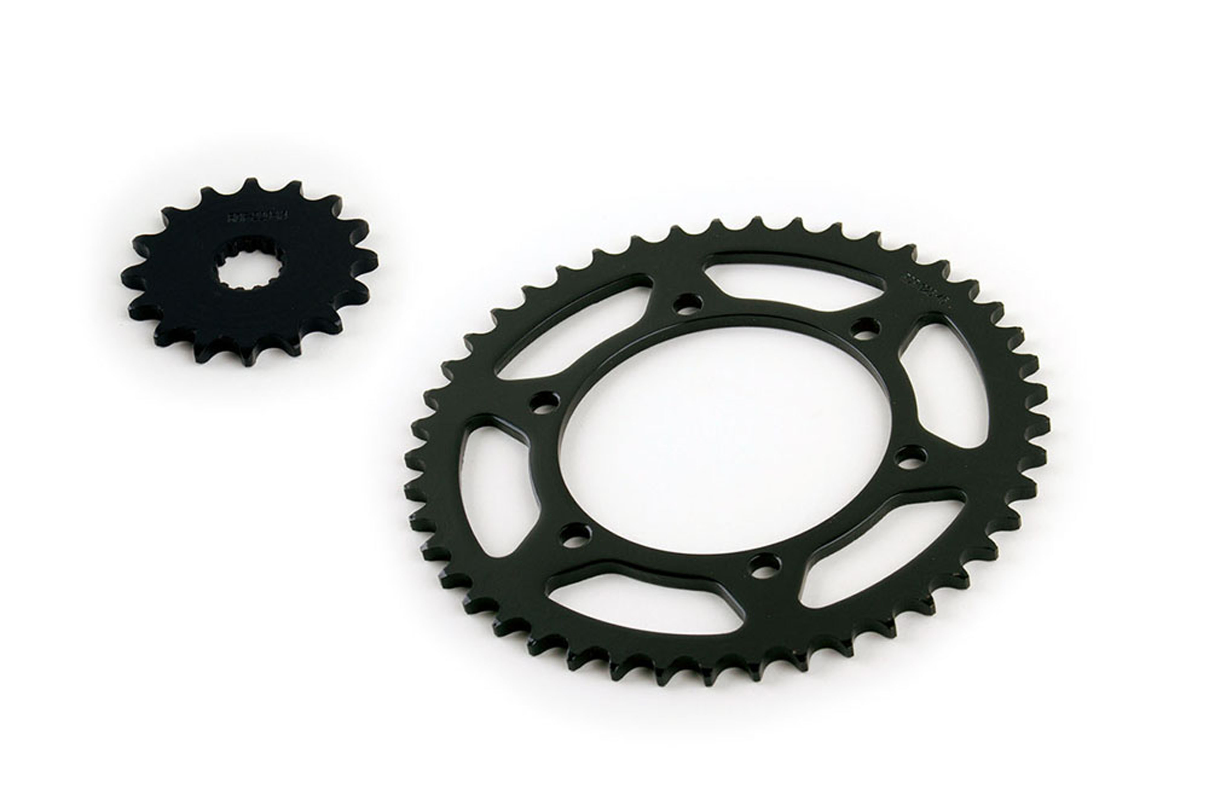 2000 2001 2002 Kawasaki W650 EJ650A Front & Rear Sprockets 16/45