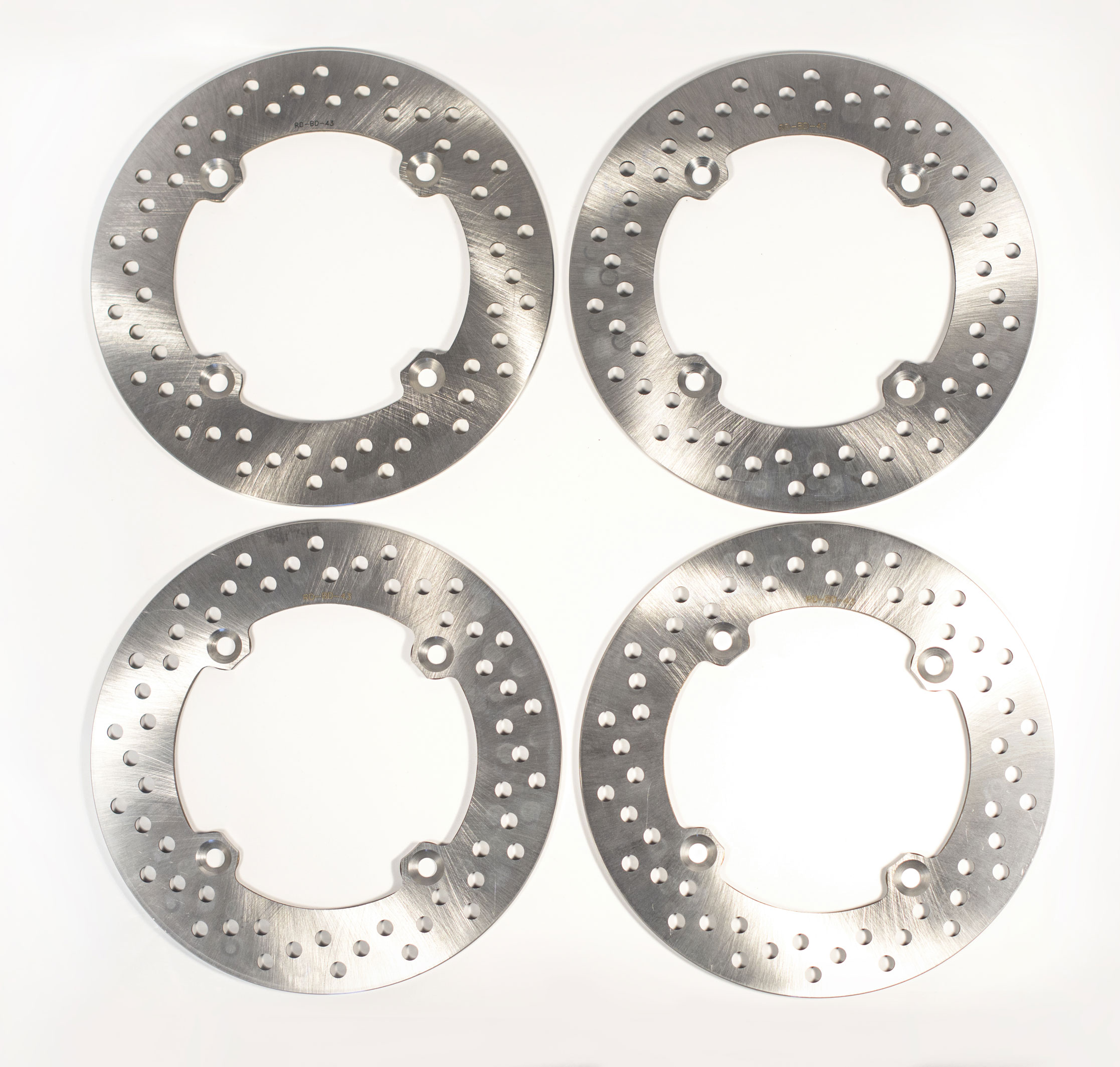 2013 2014 fits Can-Am Maverick 1000R Rear Brake Rotors Discs /& Severe Duty Brake Pads