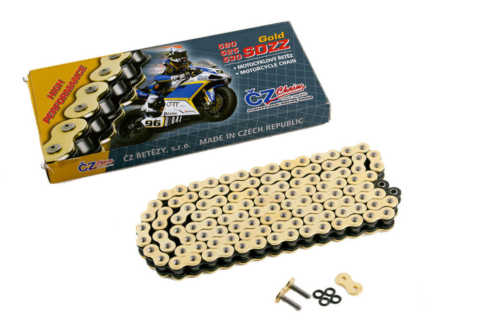CZ SDZZ X-Ring Chain 525-SDZZ Masterlinks pack of 2