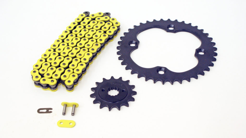 09-2012 for Suzuki LTZ400 Z400 QuadSport Yellow Chain