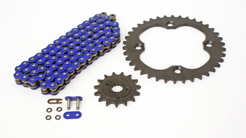 2003 2004 2005 Suzuki LTZ400 13 Tooth Front and 40 Tooth Rear Black Sprocket