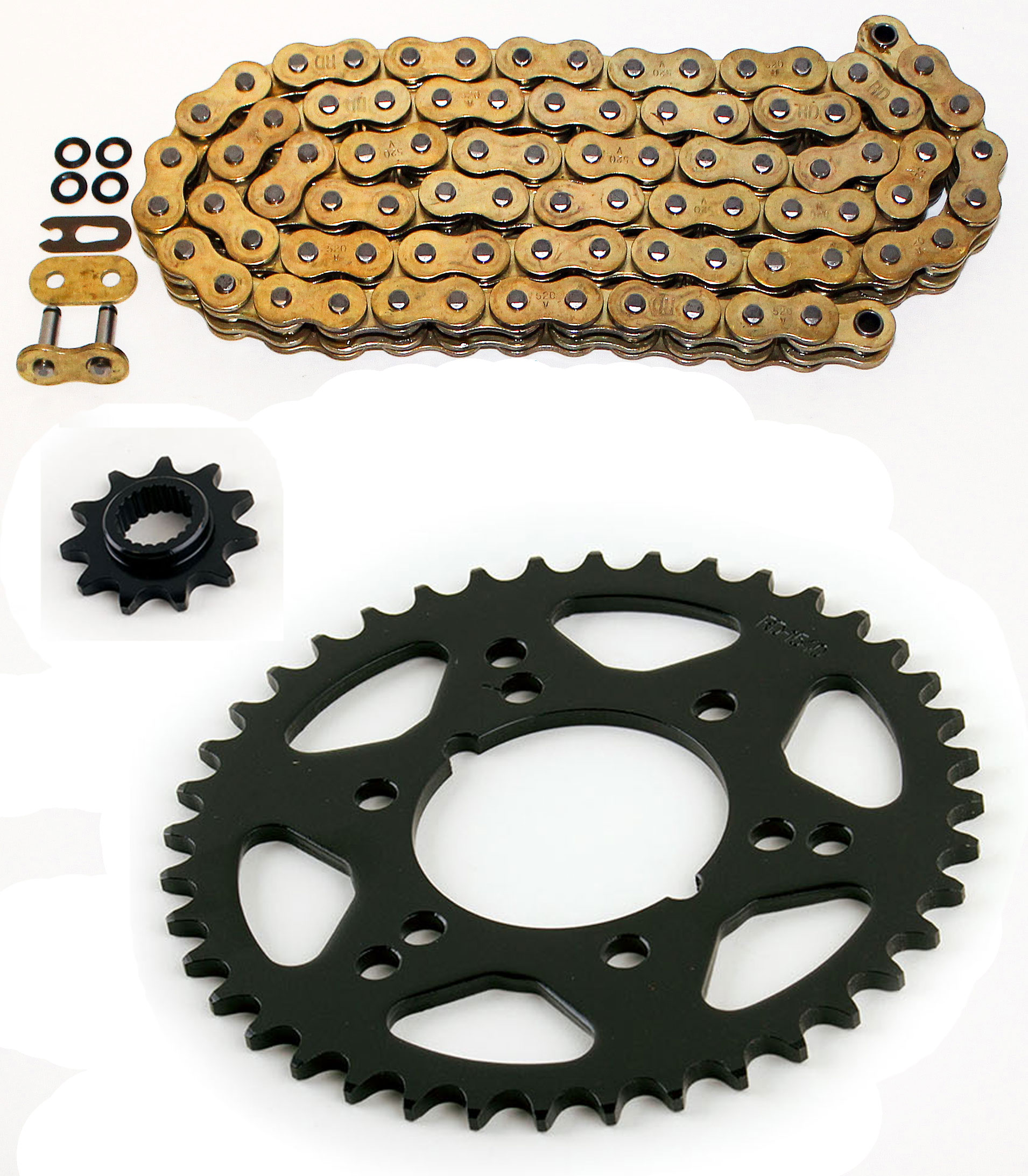 1991-1993 Polaris Big Boss 250 6x6 Heavy Duty Non Oring Chain