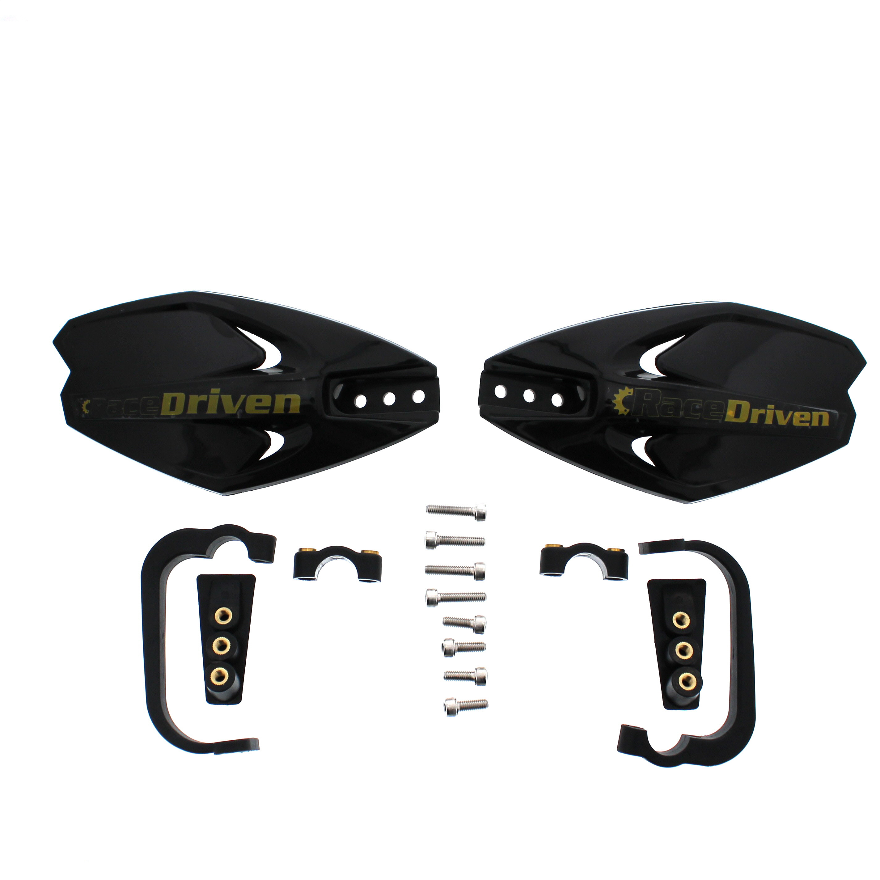 Race-Driven Universal Motocross MX ATV Hand Guards Guard Handguards - Imagen 9 de 27
