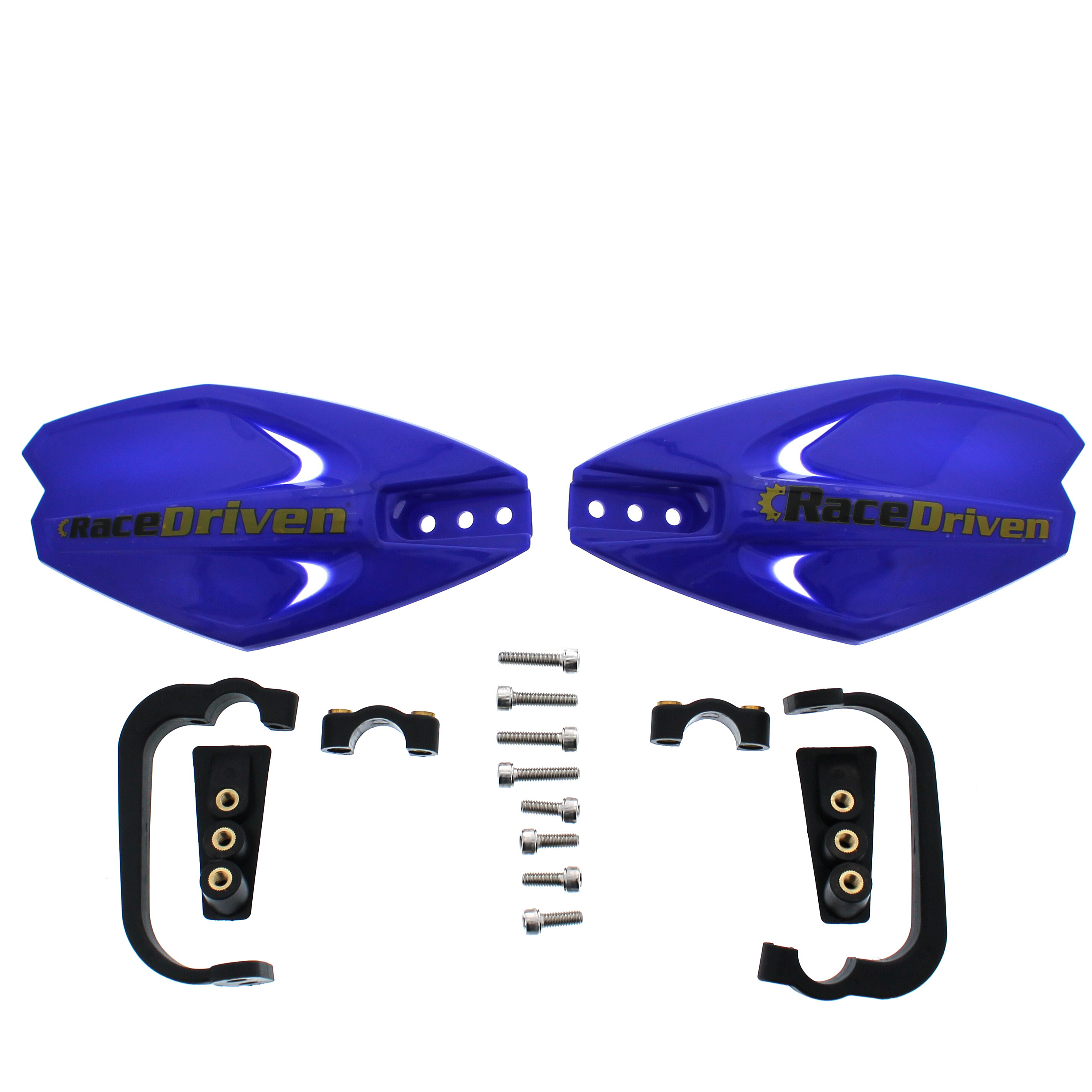 Race-Driven Universal Motocross MX ATV Hand Guards Guard Handguards - Imagen 12 de 27