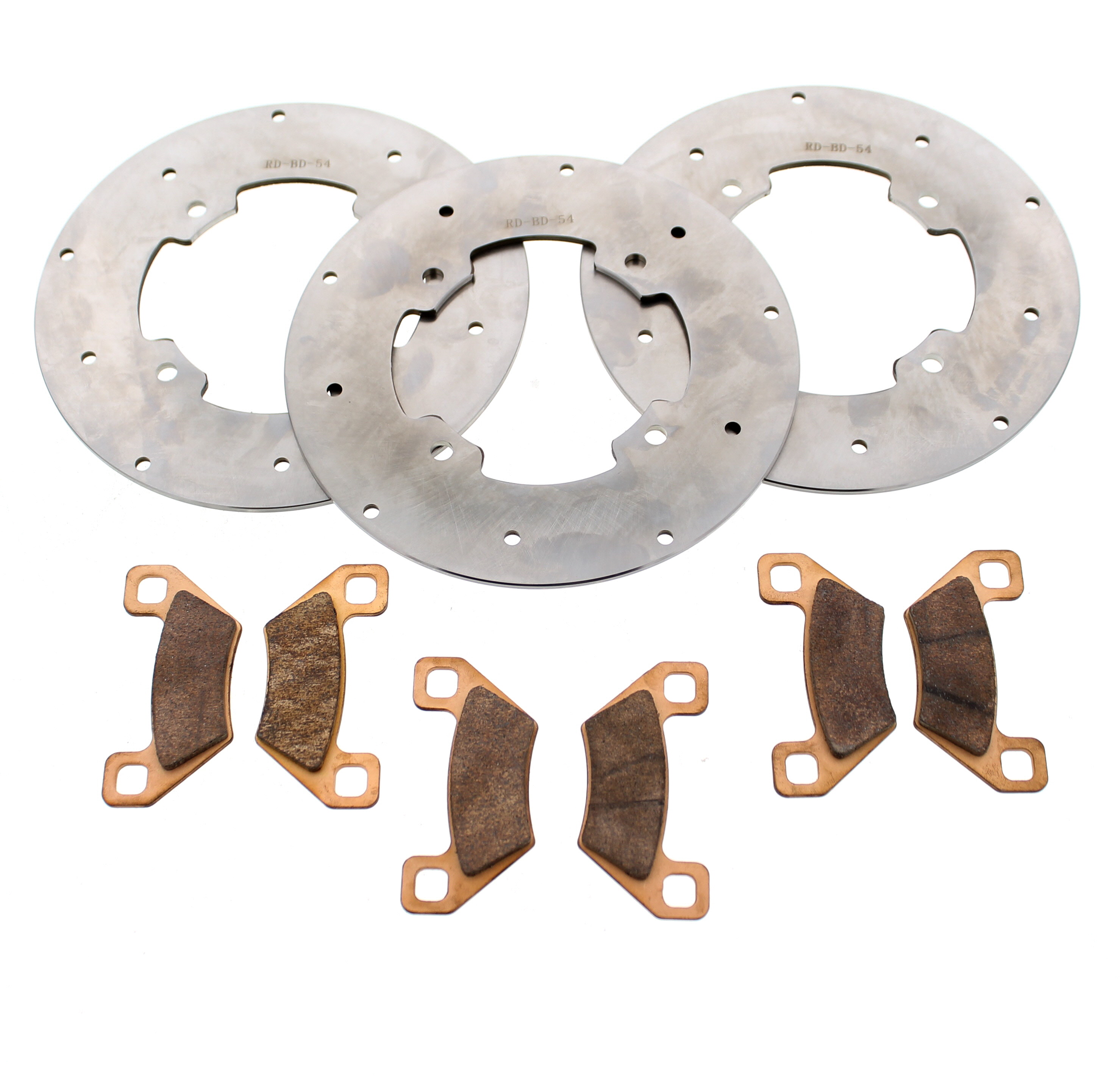 2013-2015 Arctic Cat TRV 500 Front & Rear Brake Rotors & Severe