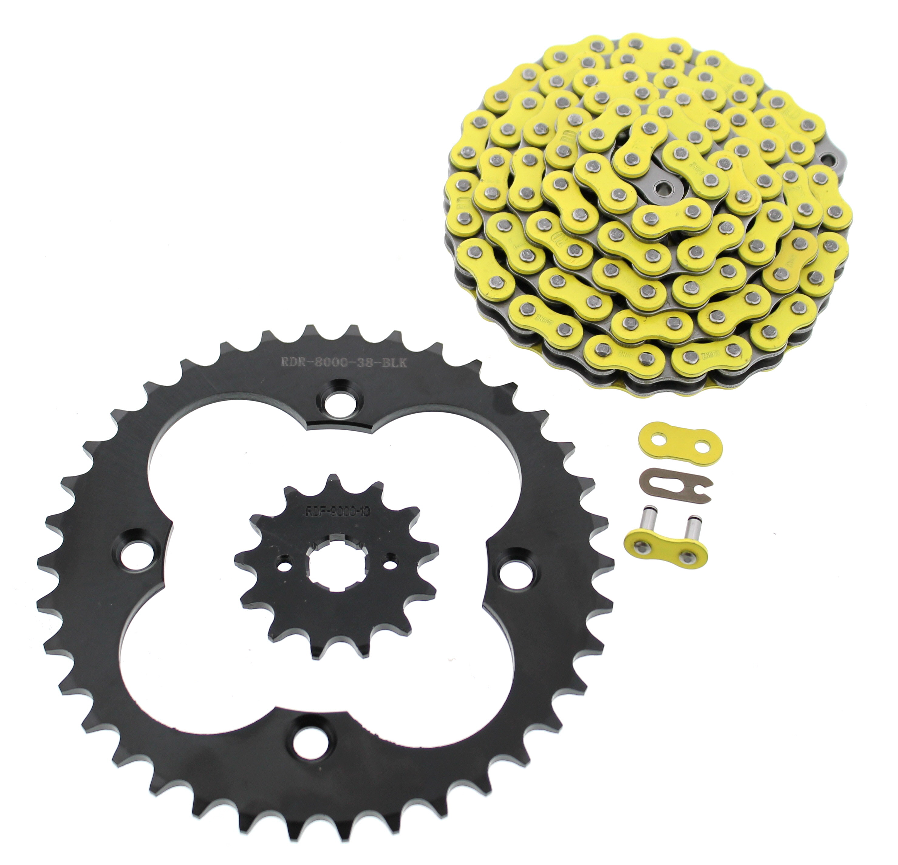 1999-2004 Honda Sportrax 300EX TRX300EX Non O-Ring Yellow Chain