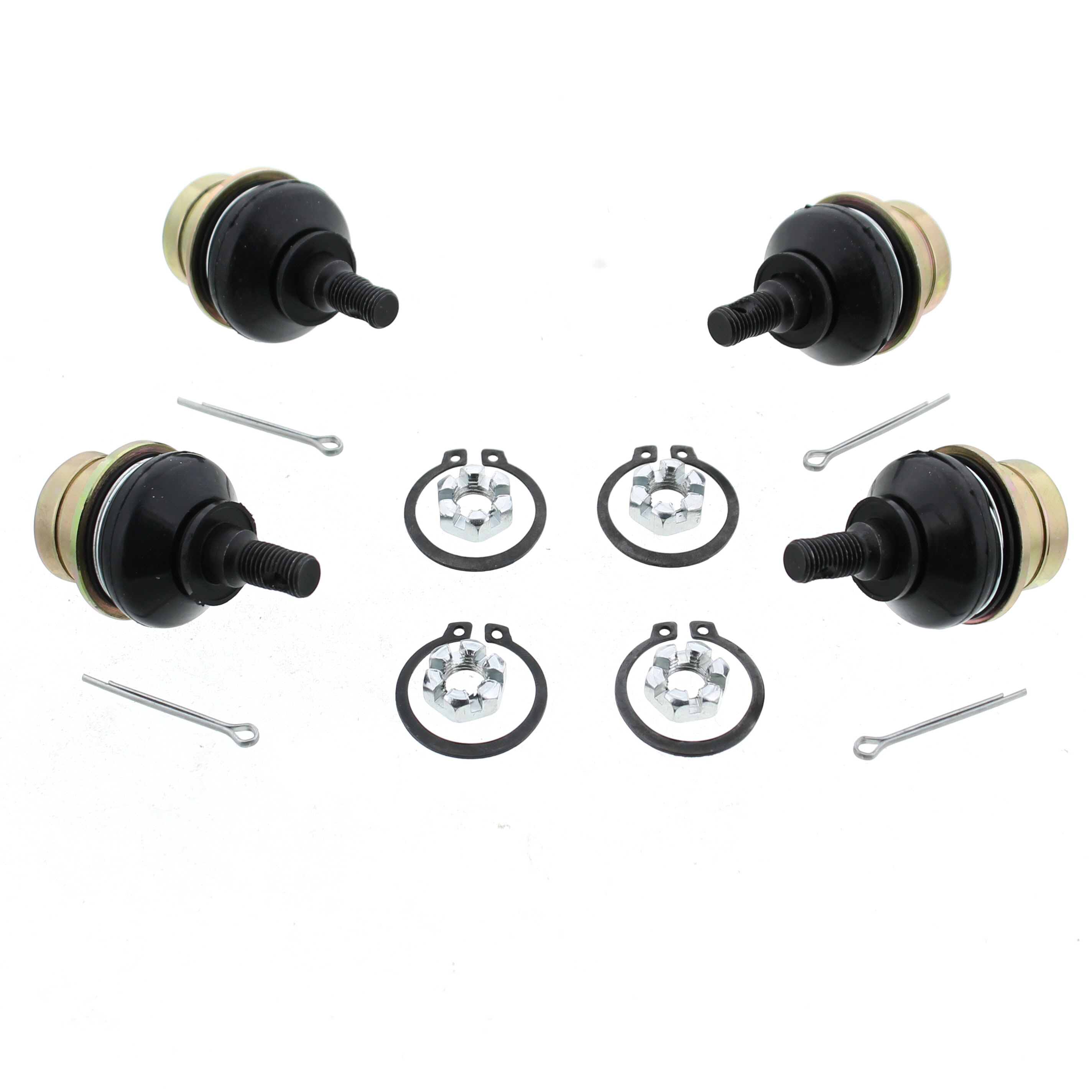 Yamaha 700 Grizzly YFM700 Upper and Lower Ball Joints x4 for 2007-2012