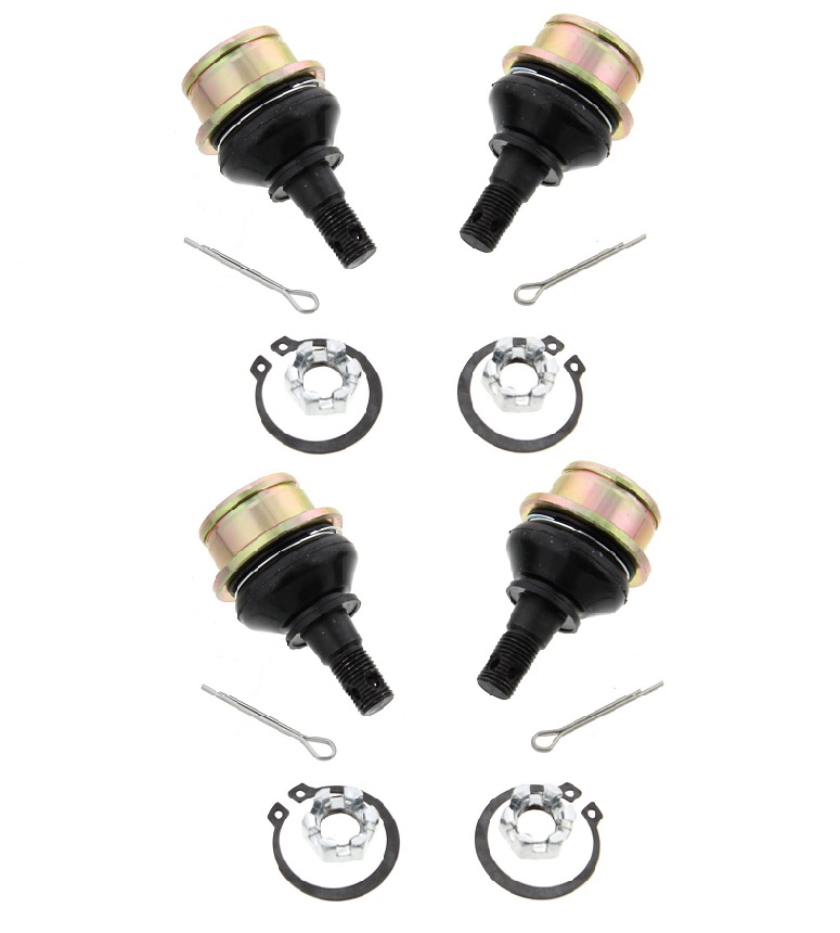 Kawasaki 750 Brute Force KVF750 Upper and Lower Ball Joints x4 for 2005-2018