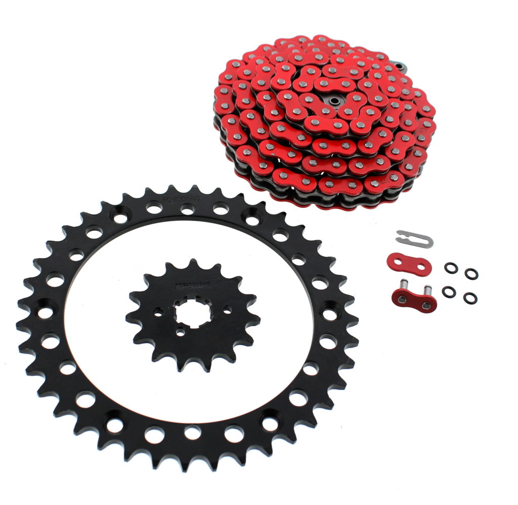 Chain Set Yamaha YFZ 350/ Banshee O-Ring 15//38/ Teeth Tuning