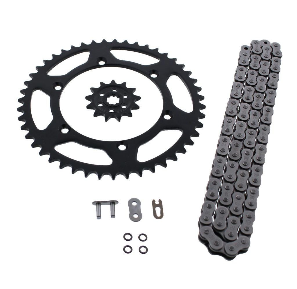 2004-2005 Kawasaki KX250F 250 F O Ring Chain and Sprocket Black 13/47