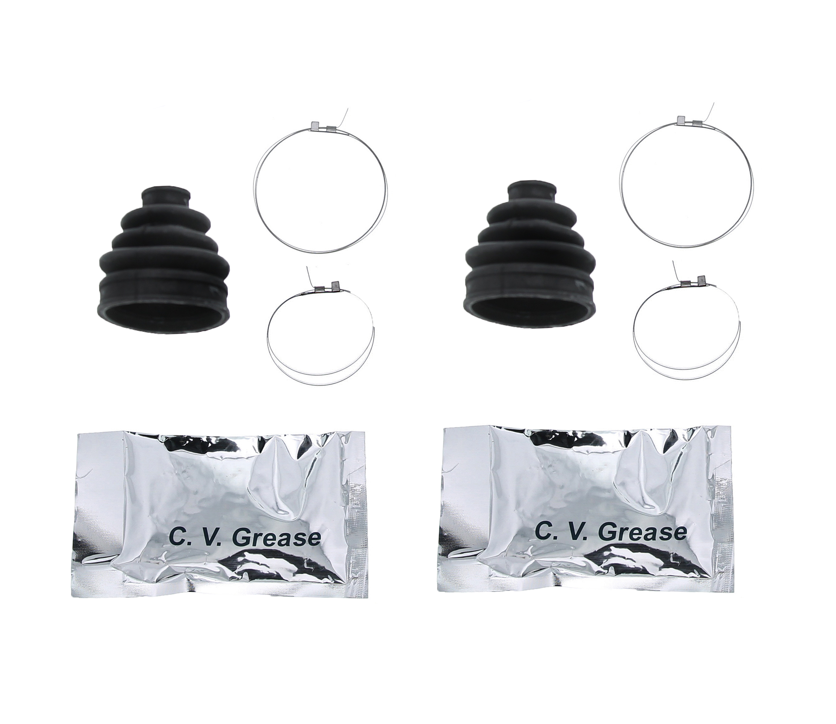Front Inner and Outer 2004 CV Boot Kit fits Suzuki 400 Eiger 4x4