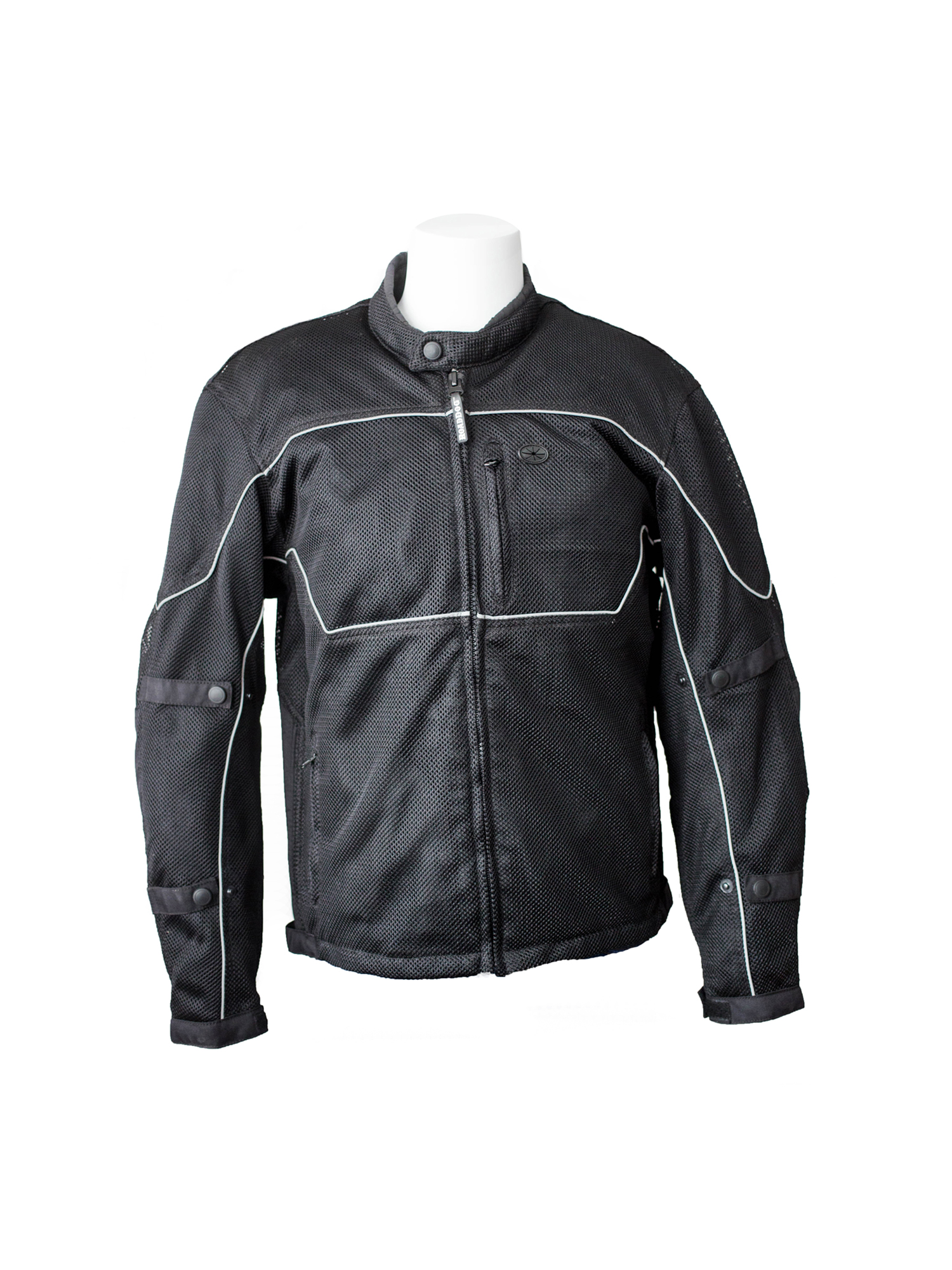 RoadDog Hurricane Mesh Motorcycle Riding Jacket Black Men's - Picture 10 of 20