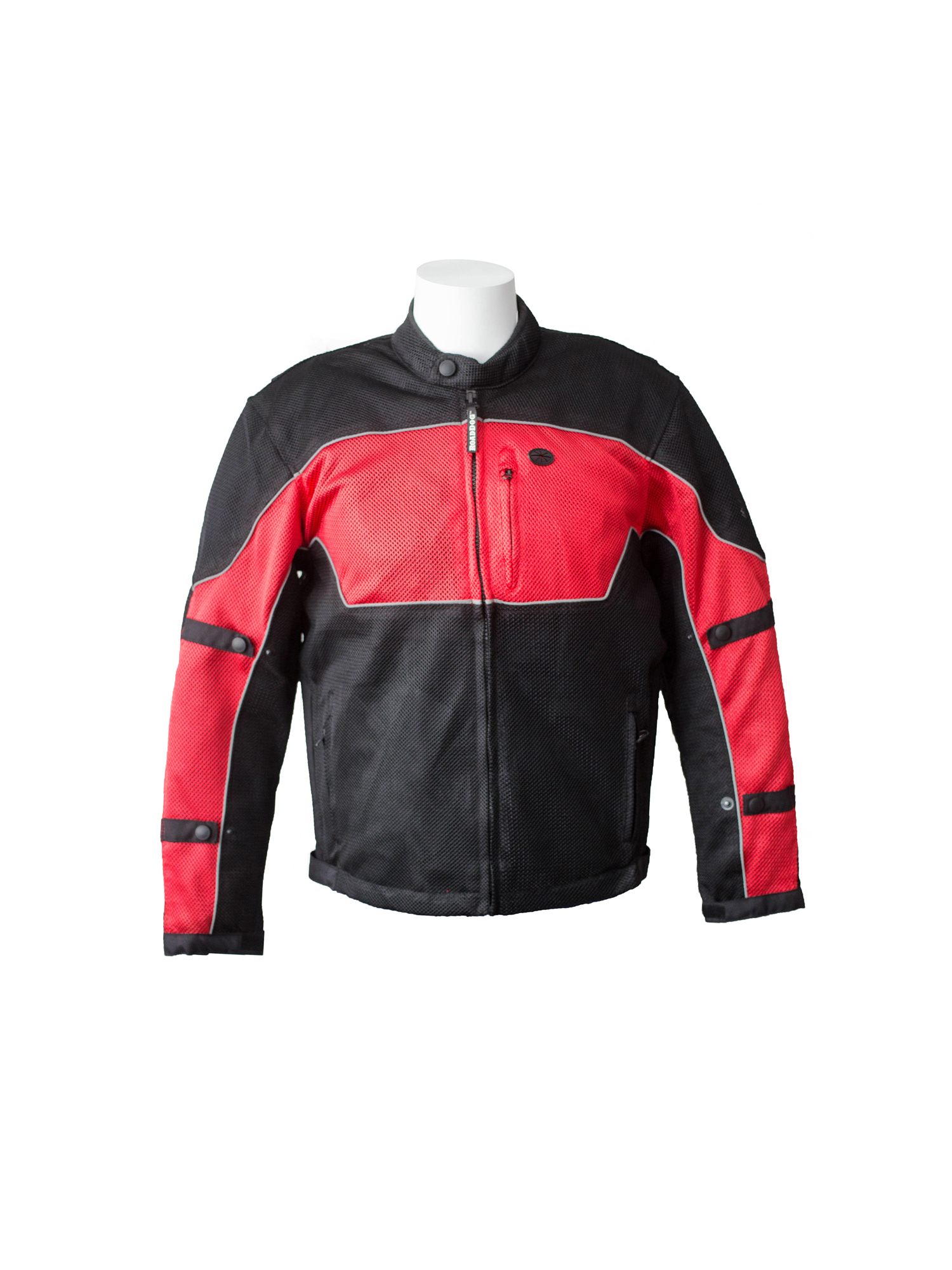 RoadDog Hurricane Mesh Motorcycle Riding Jacket Red Men's - Picture 10 of 25