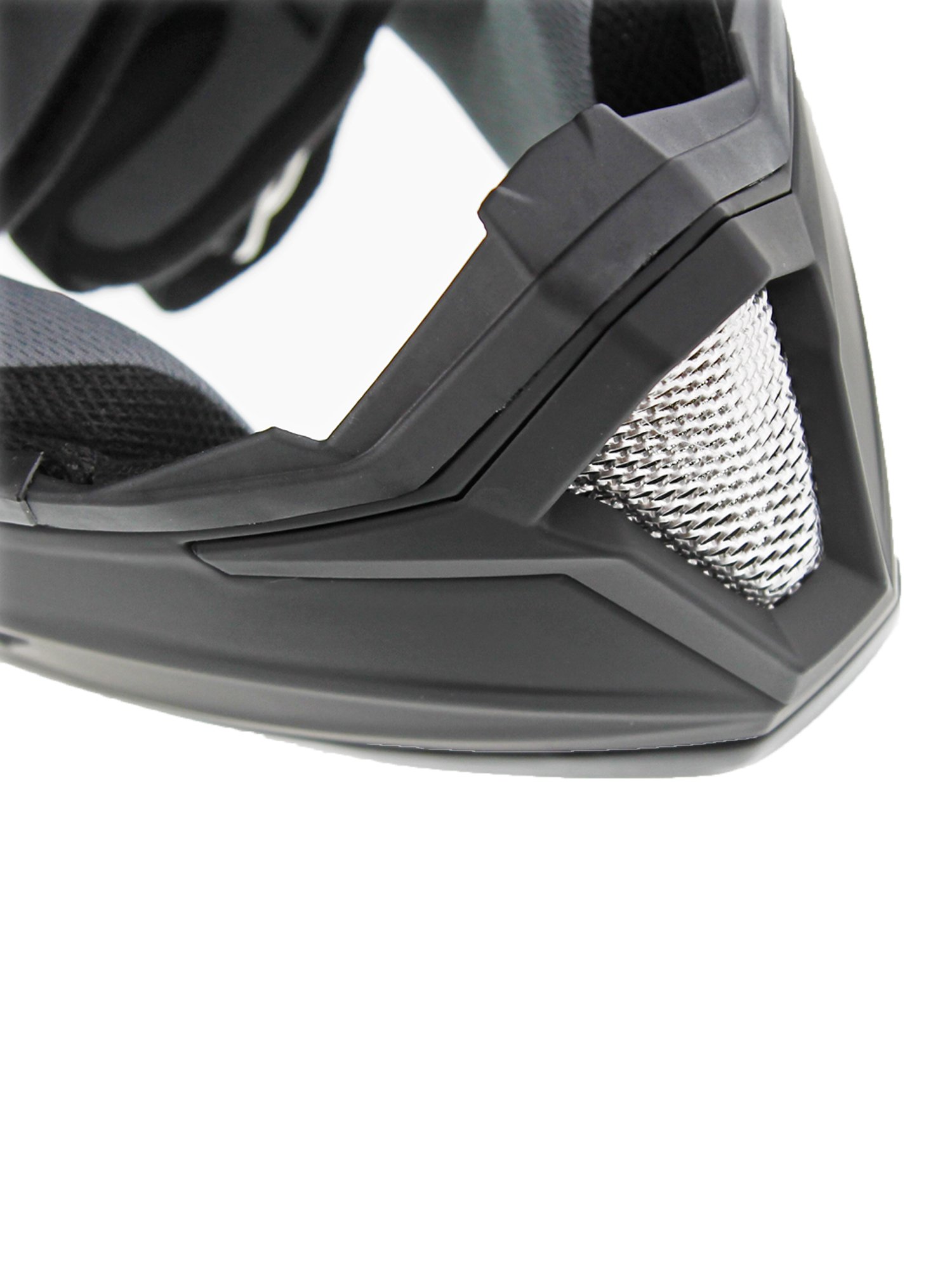 Cyclone ATV MX Motocross Dirt Bike Off-Road Helmet DOT/ECE Approved- Matte Black - Picture 8 of 30