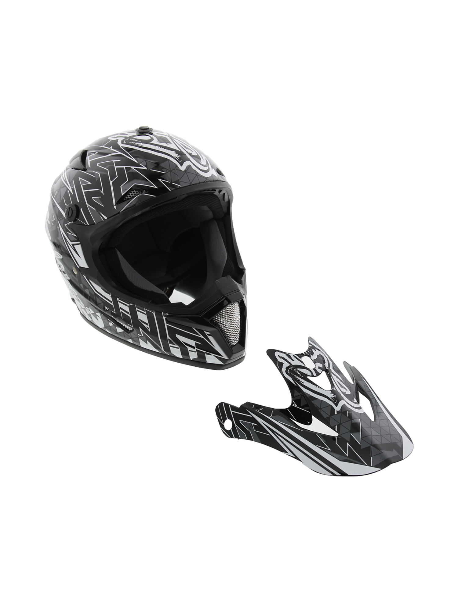 Cyclone ATV MX Motocross Dirt Bike Off-Road Helmet DOT/ECE Approved - - Picture 8 of 30