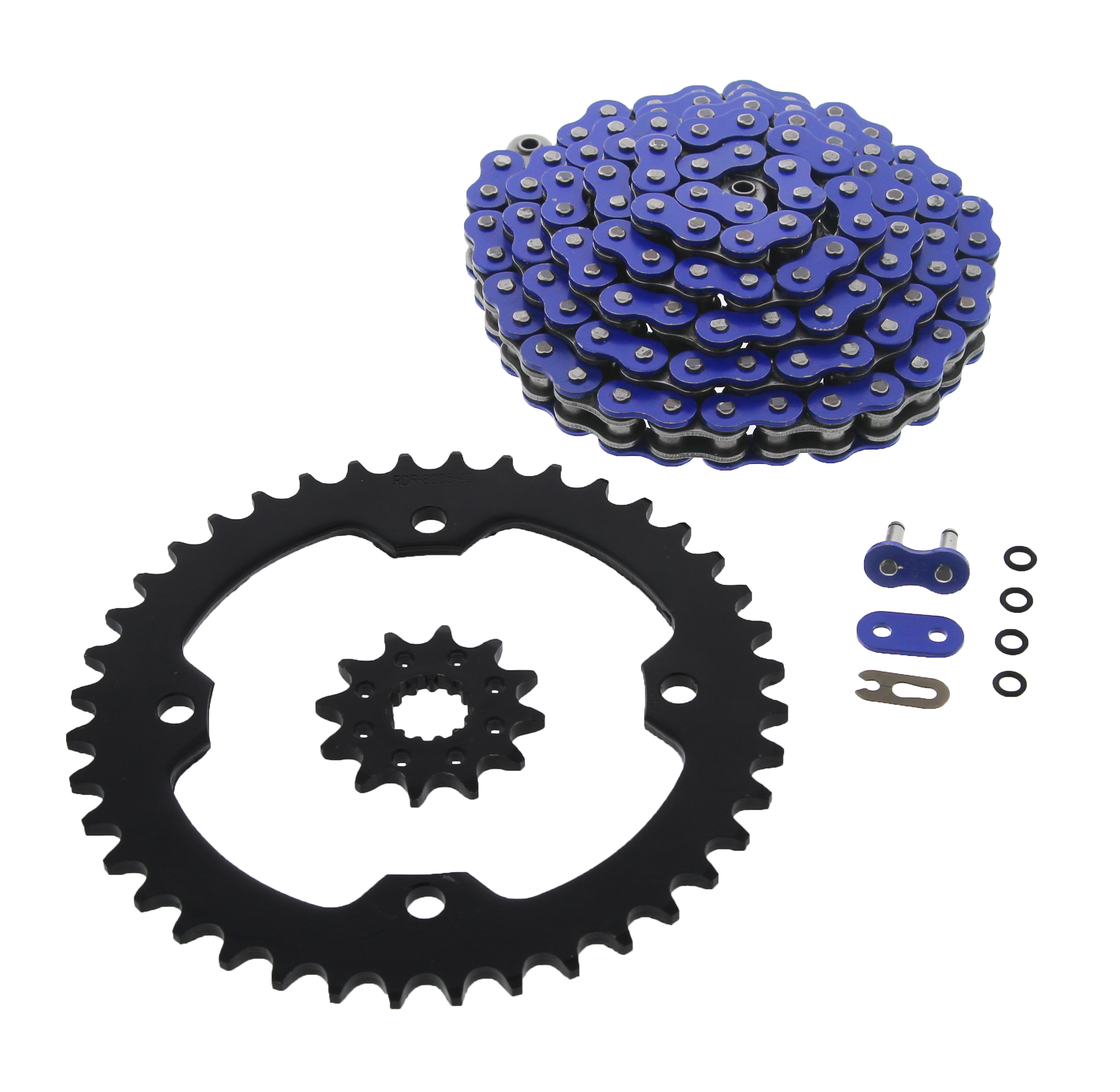 CZ 520-100L ATV X Ring Chain and Sprocket 12//40 fits 2004 2005 Yamaha 450 YFZ450