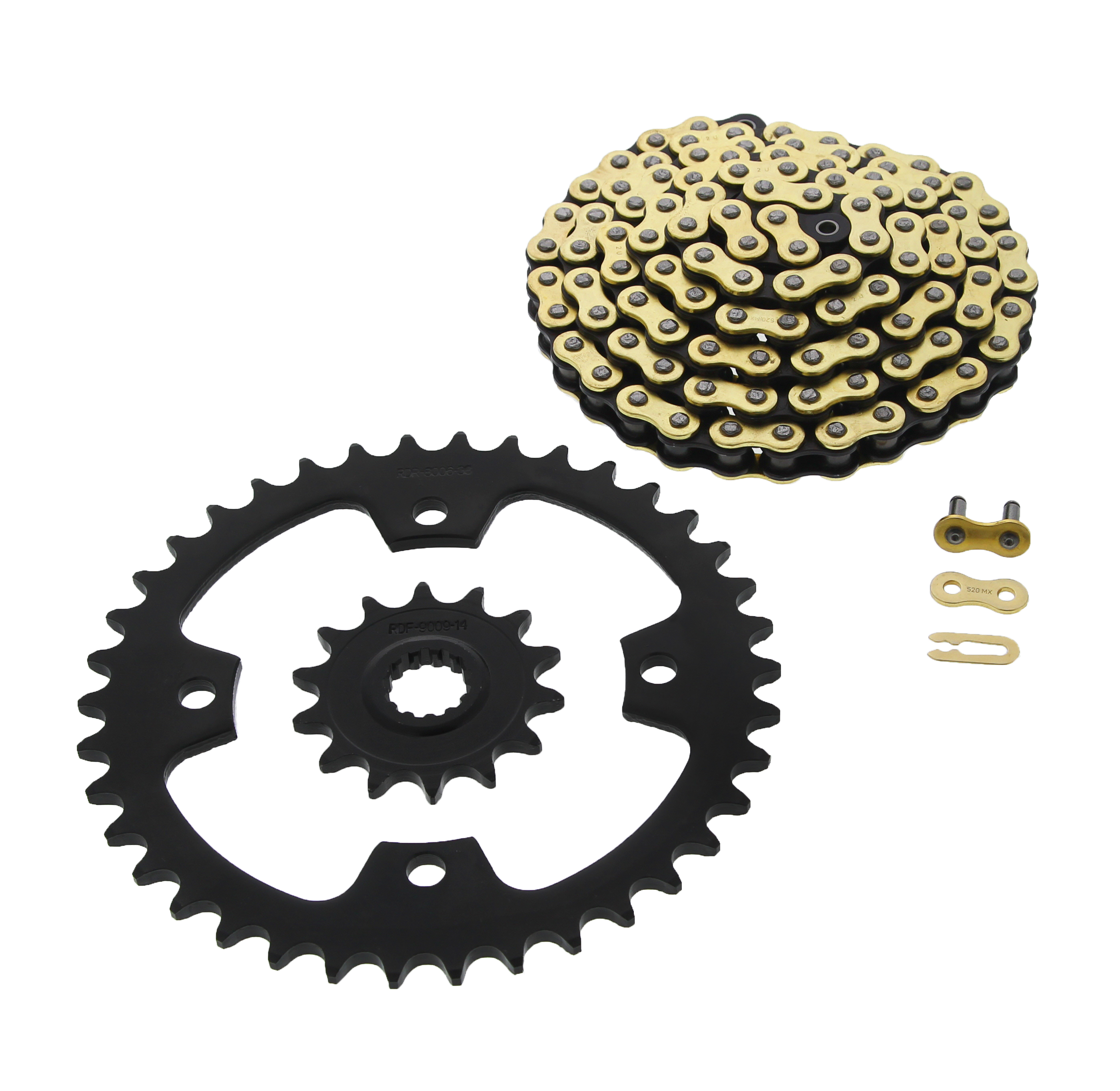Honda TRX 400EX 1999-2004 Red X-Ring Chain /& 14//38 Sprocket Set TRX400EX