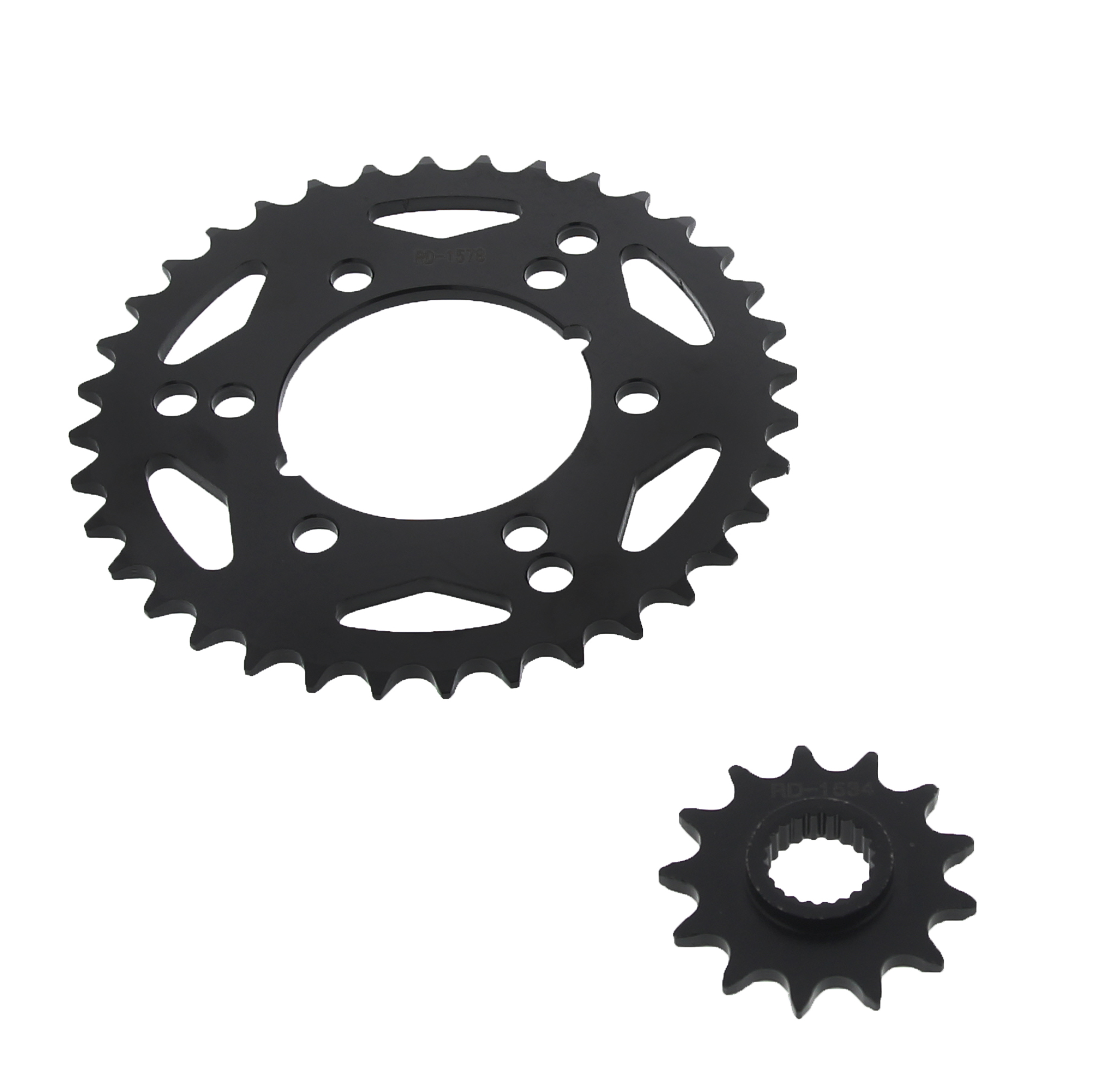 520-76L O-Ring Chain and Sprocket 13//36 for 1998-2009 Polaris Scrambler 500 4X4
