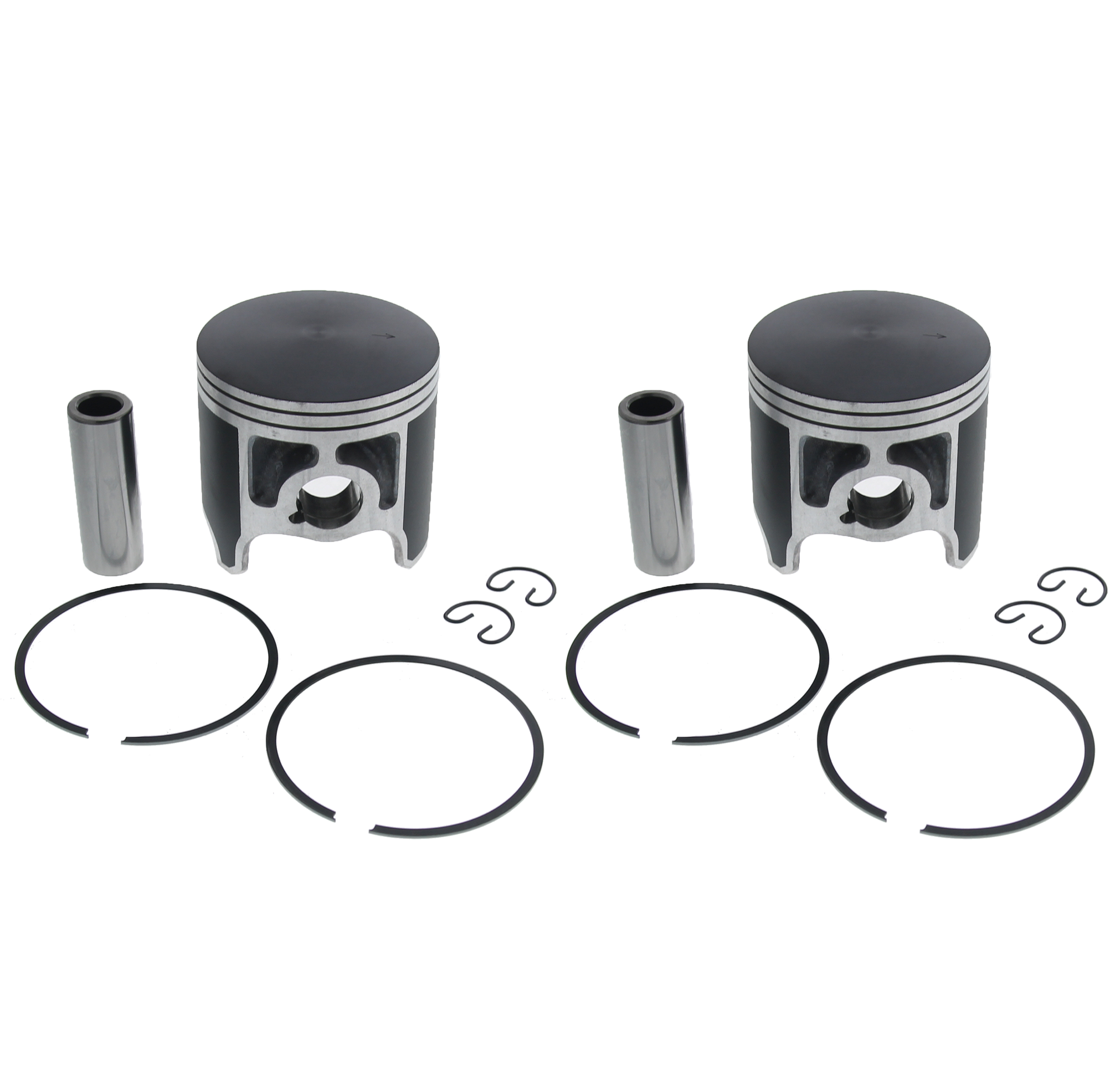 1997 1998 Yamaha VMAX 600 SX VX600SX Piston Kit x2 Teflon