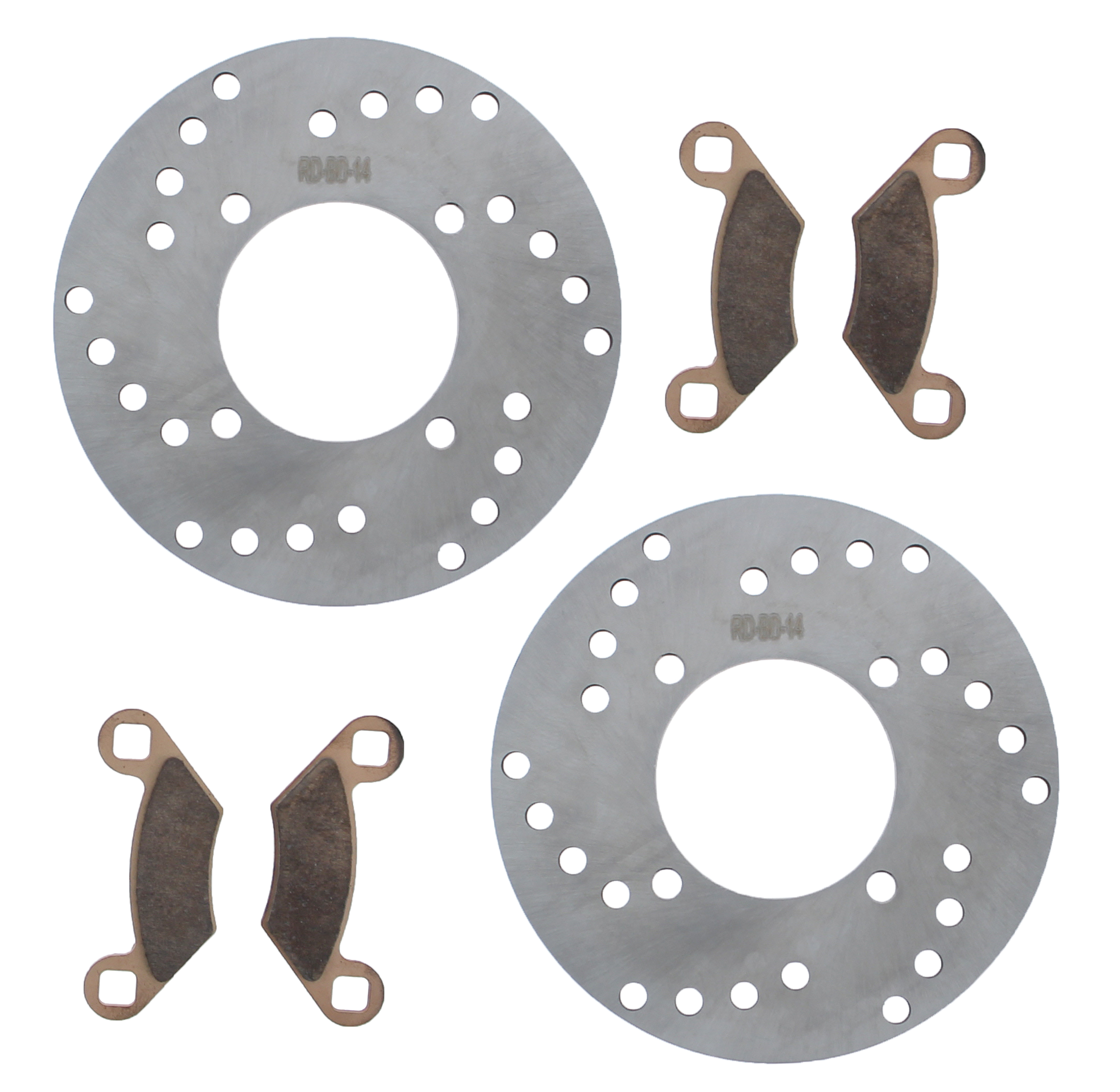Rear Brake Pads for 2000 2001 Polaris 425 Xpedition 4X4 Expedition