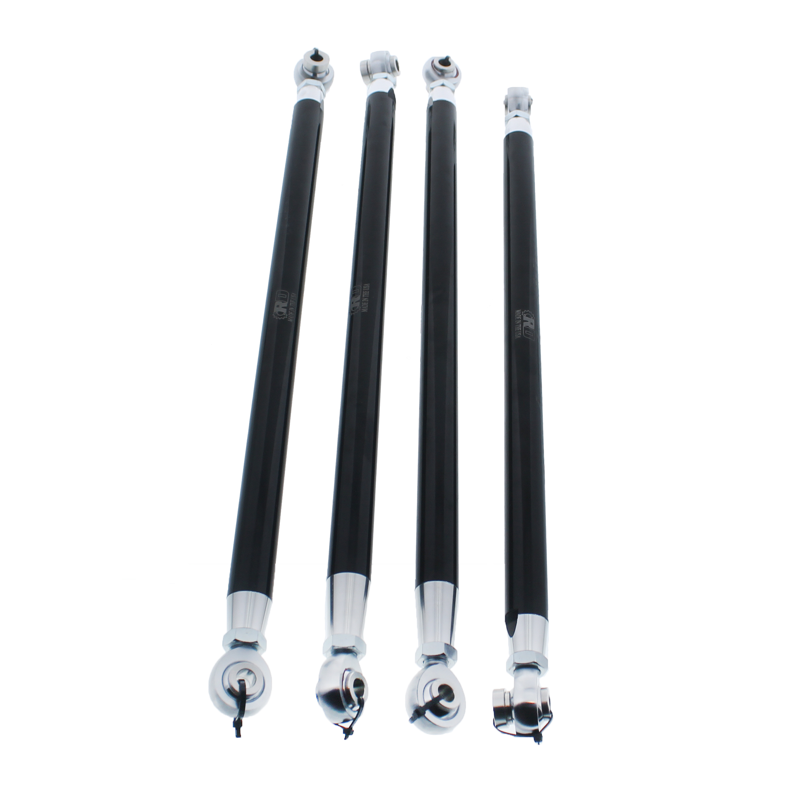 Rear Radius Rods fit Polaris RZR XP 1000 Lower Black 2018 2019 by Race-Driven
