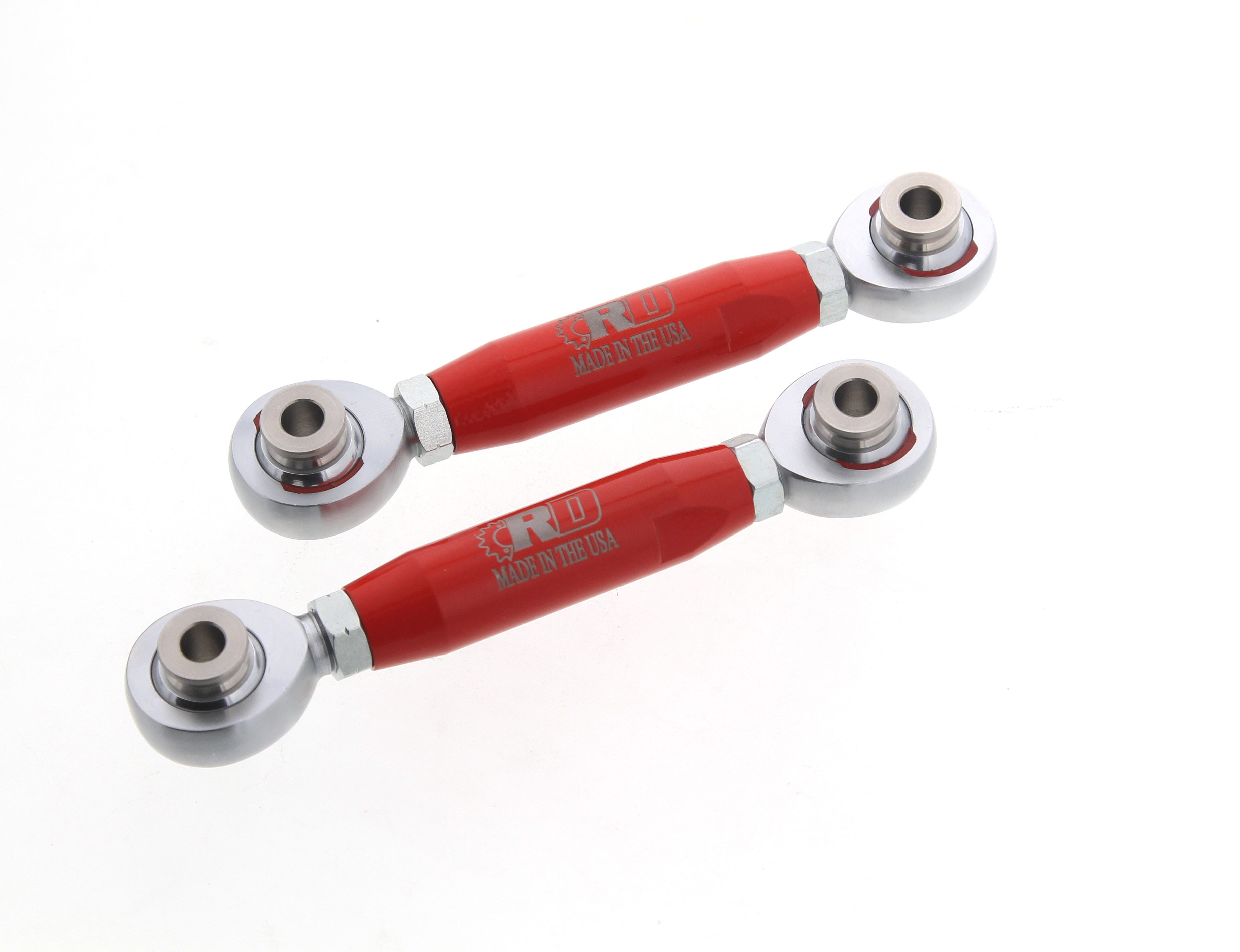 Sway Bar Links fit Polaris General XP 1000 2020 2021 Front x2 Red Race