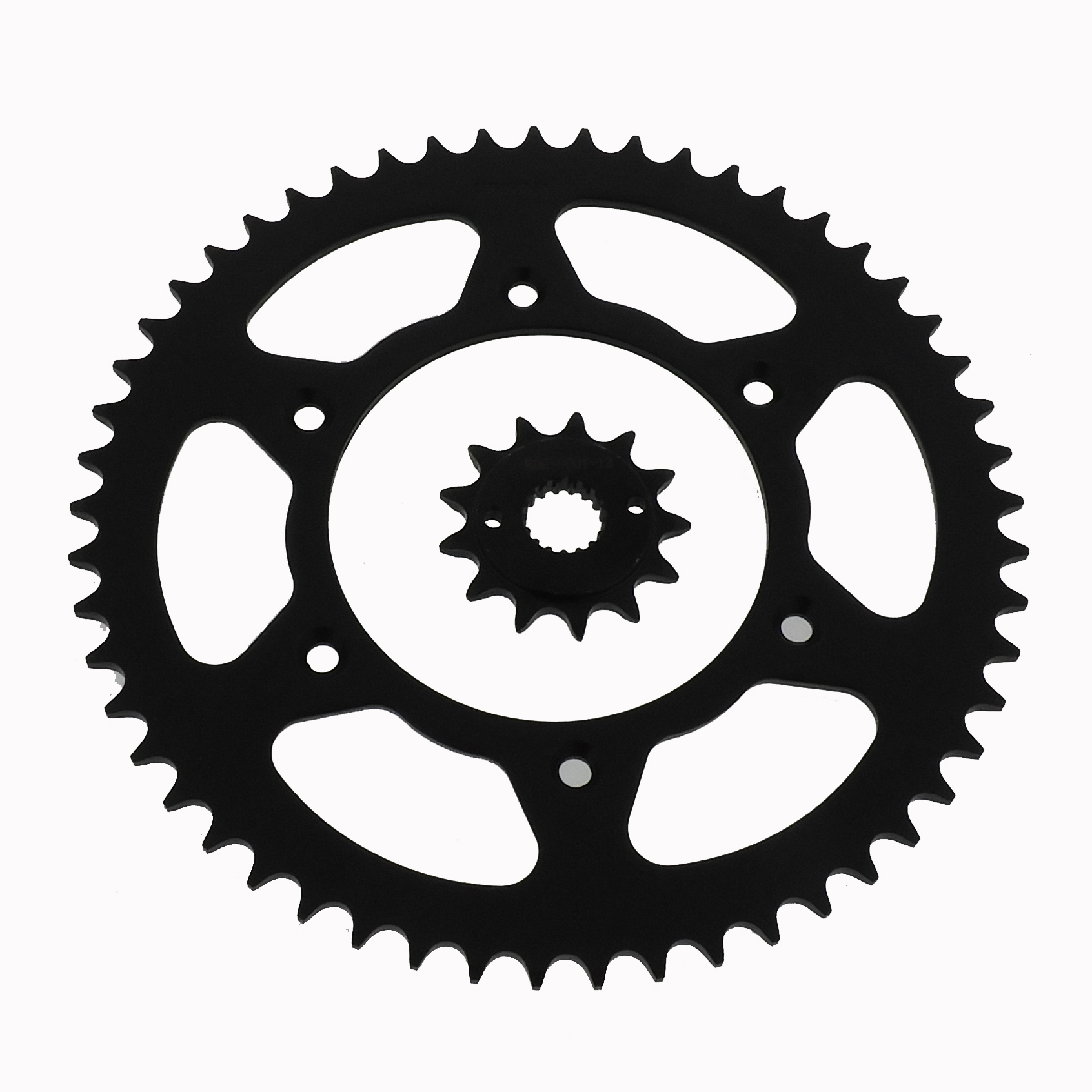 Black Drive Chain And Sprocket Kit For Honda XR400R 1996-2004