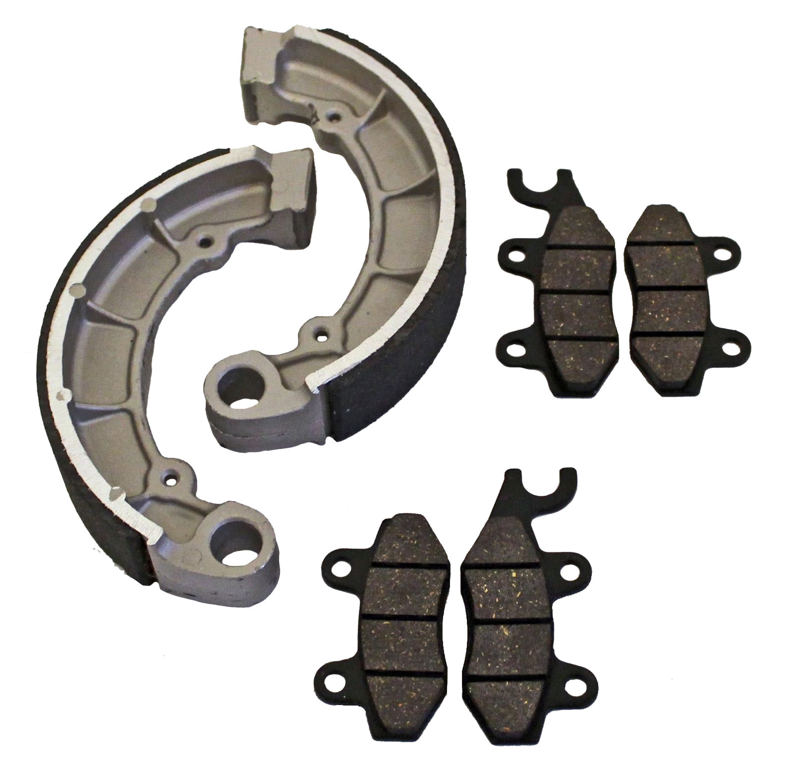 Front & Rear Brake Pads Shoes For Kawasaki KLF300 Bayou 300 4X4 - Foto 3