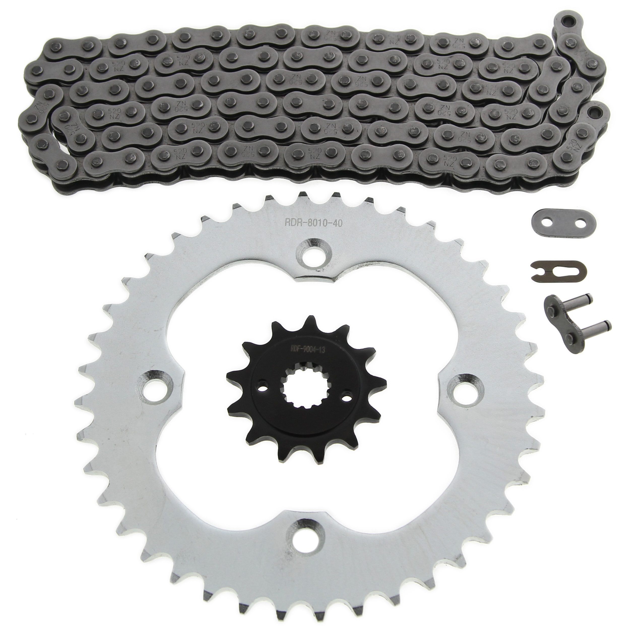 thumbnail image 2 of JT Sprockets 520 Drive Chain Kit For Suzuki LTR 450 Quadracer (2006-2010) – Steel, 60-Day Warranty 2 of 6