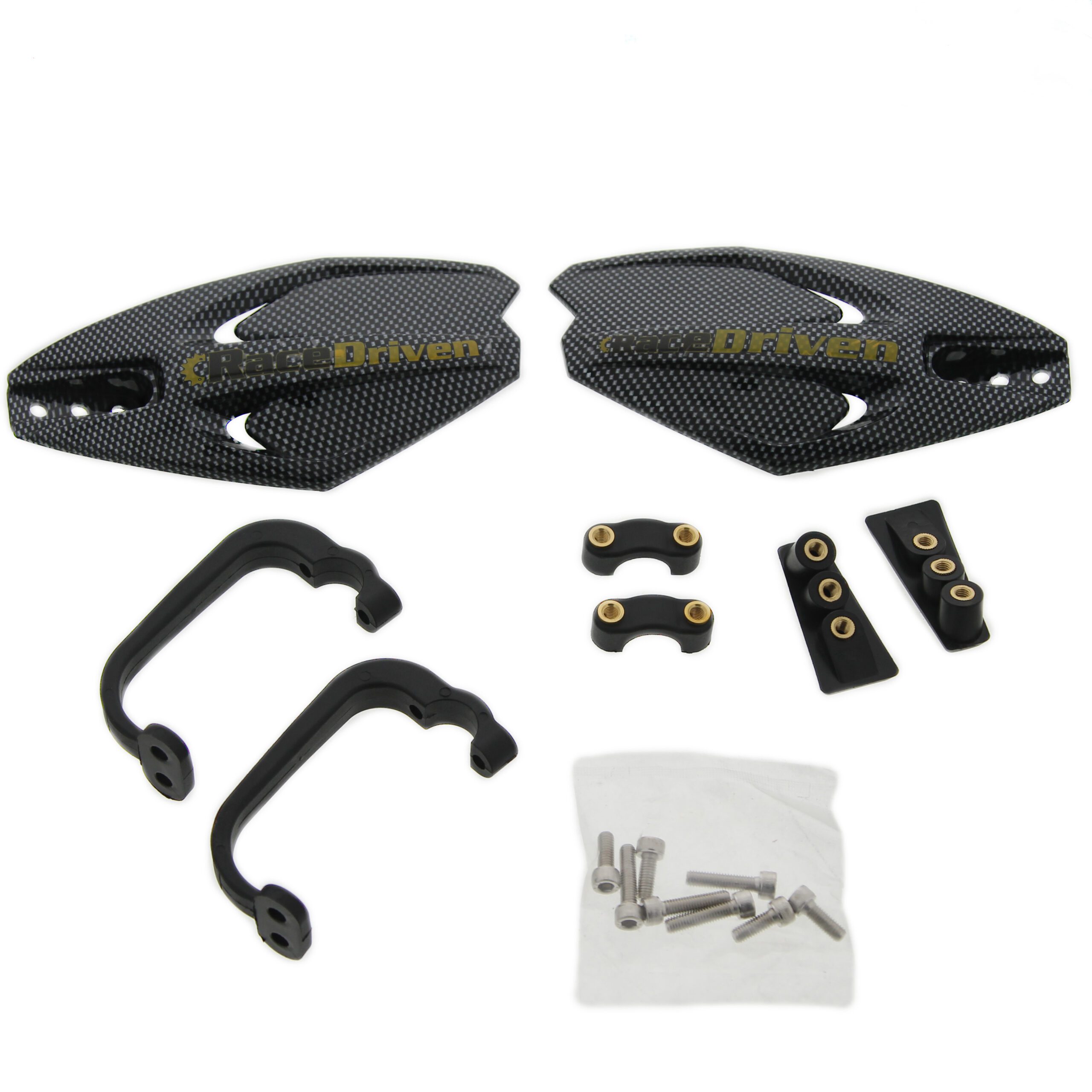 Race-Driven Universal Motocross MX ATV Hand Guards Guard Handguards - Imagen 15 de 27